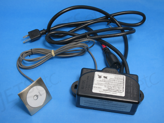 PUMP TIMER KIT, 1-TOUCH SQUARE - BRUSHED NICKEL